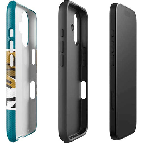 NFL Jacksonville Jaguars Zone Block iPhone 16 Plus Impact Case