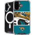 NFL Jacksonville Jaguars Zone Block iPhone 16 Plus MagSafe Case