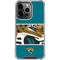 NFL Jacksonville Jaguars Zone Block iPhone 16 Pro Clear Case