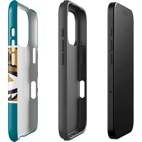 NFL Jacksonville Jaguars Zone Block iPhone 16 Pro Impact Case