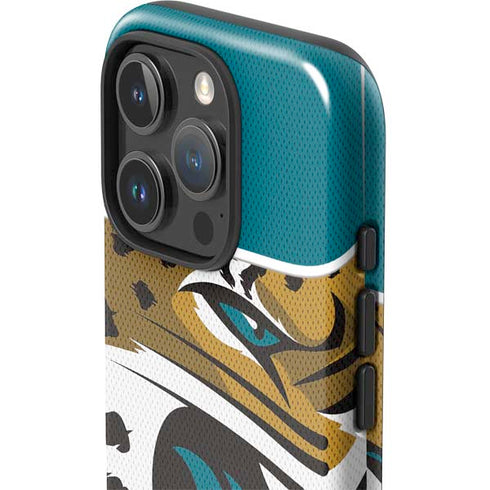 NFL Jacksonville Jaguars Zone Block iPhone 16 Pro Max Impact Case