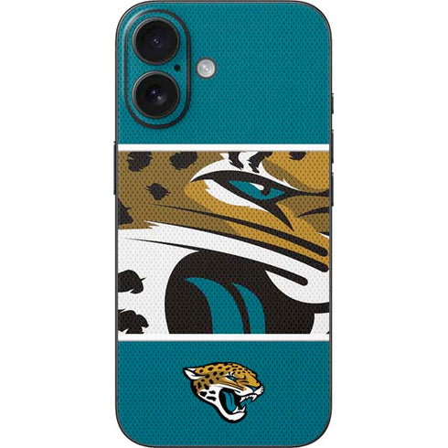 NFL Jacksonville Jaguars Zone Block iPhone 16 Skin