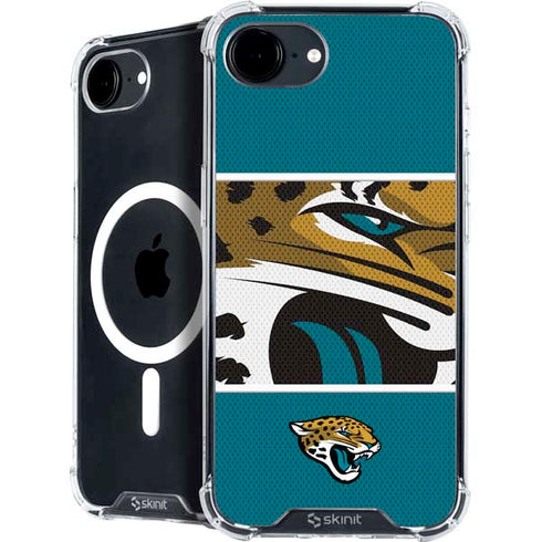NFL Jacksonville Jaguars Zone Block iPhone 16e MagSafe Case