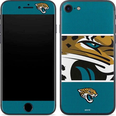 NFL Jacksonville Jaguars Zone Block iPhone 8 Skin