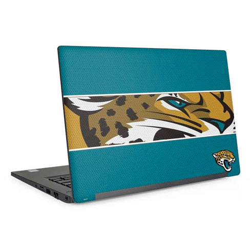 NFL Jacksonville Jaguars Zone Block Dell Latitude Skin