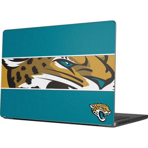 NFL Jacksonville Jaguars Zone Block Apple MacBook Pro 14-inch Skin