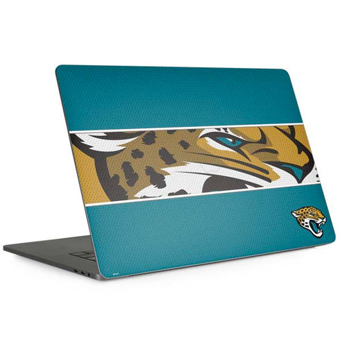 NFL Jacksonville Jaguars Zone Block MacBook Skins
