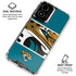 NFL Jacksonville Jaguars Zone Block Moto G Power 5G (2024) Clear Case