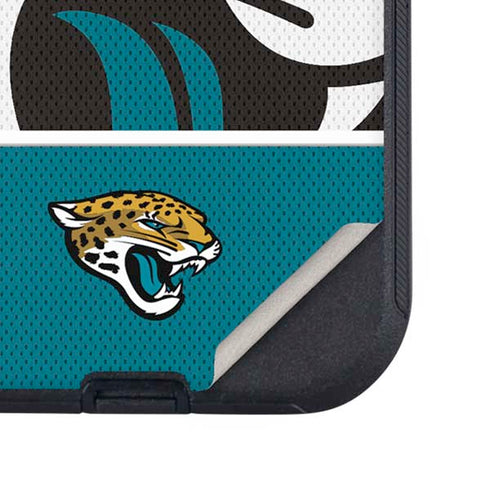 NFL Jacksonville Jaguars Zone Block Otterbox Defender iPhone Skin