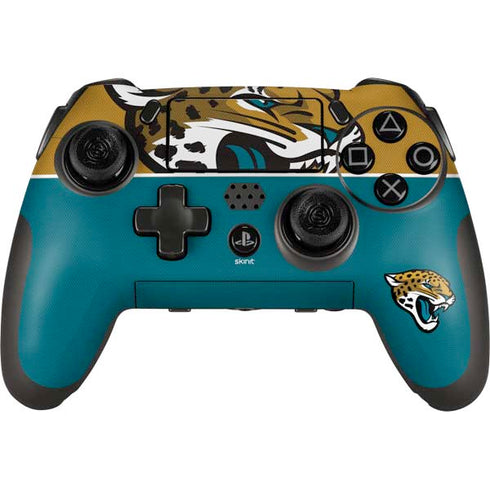 NFL Jacksonville Jaguars Zone Block PlayStation Scuf Vantage 2 Controller Skin