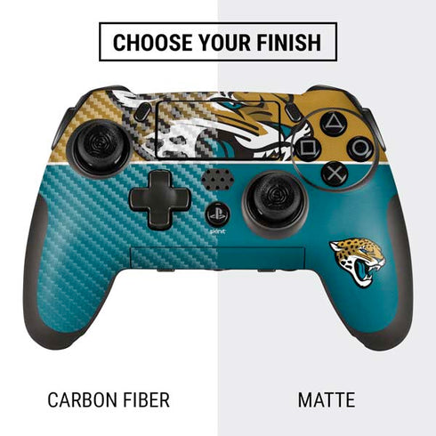 NFL Jacksonville Jaguars Zone Block PlayStation Scuf Vantage 2 Controller Skin
