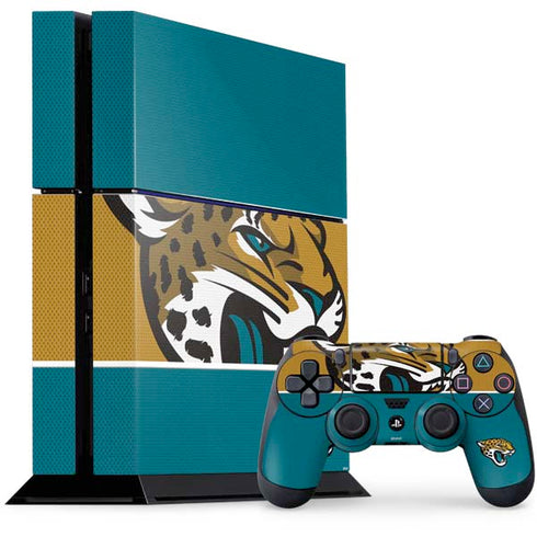 NFL Jacksonville Jaguars Zone Block PlayStation PS4 Skins