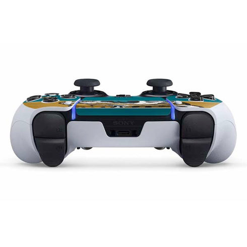 NFL Jacksonville Jaguars Zone Block PS5 DualSense Edge Pro Controller Skin