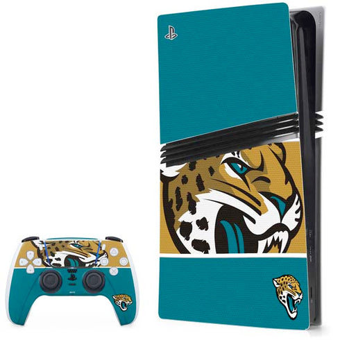 NFL Jacksonville Jaguars Zone Block PlayStation PS5 Skins