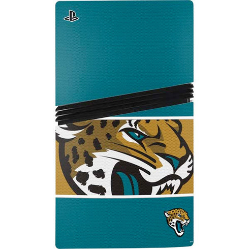 NFL Jacksonville Jaguars Zone Block PS5 Pro Console Skin