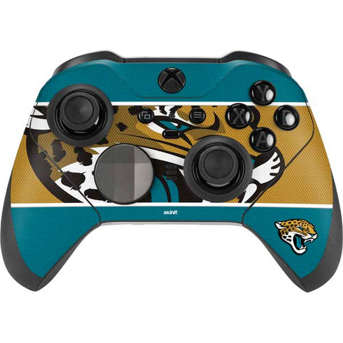 NFL Jacksonville Jaguars Zone Block Xbox Elite Wireless Controller Series 2 Skin