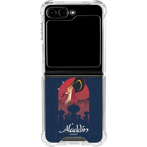 Disney Aladdin Jafar The Royal Vizier Galaxy Z Flip6 Clear Case
