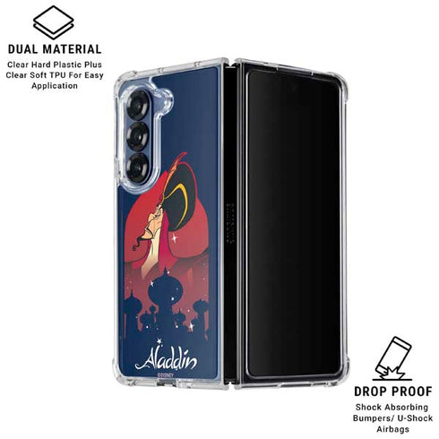 Disney Aladdin Jafar The Royal Vizier Galaxy Z Fold6 Clear Case