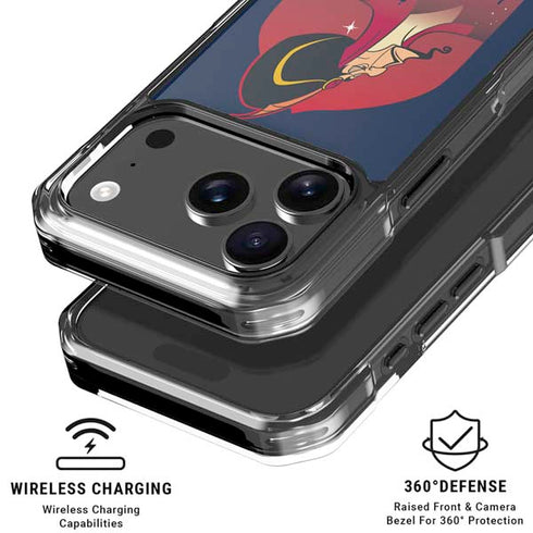 Disney Aladdin Jafar The Royal Vizier iPhone 18 Pro Clear Case