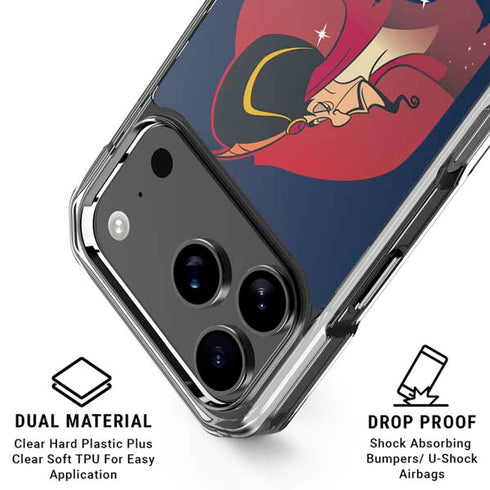 Disney Aladdin Jafar The Royal Vizier iPhone 18 Pro Clear Case