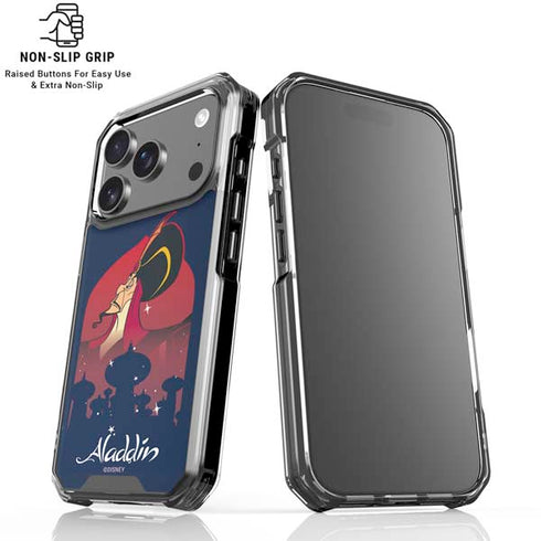 Disney Aladdin Jafar The Royal Vizier iPhone 18 Pro Clear Case