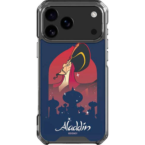 Disney Aladdin Jafar The Royal Vizier iPhone 18 Pro Max Clear Case