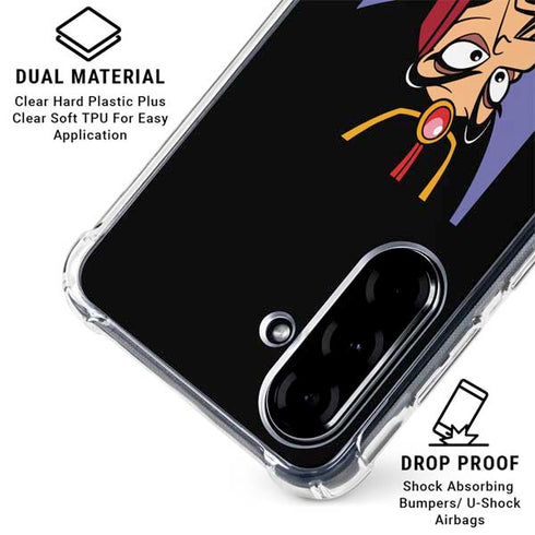 Disney Villains Jafar Portrait Galaxy A36 5G Clear Case