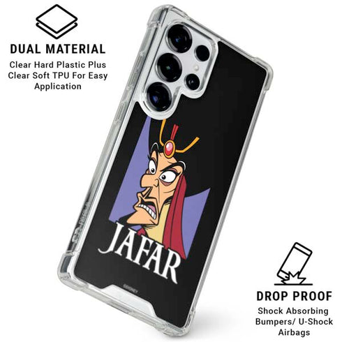 Disney Villains Jafar Portrait Galaxy S25 Ultra Clear Case