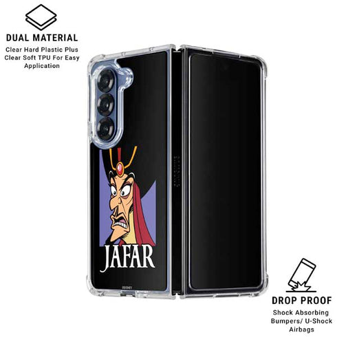 Disney Villains Jafar Portrait Galaxy Z Fold6 Clear Case