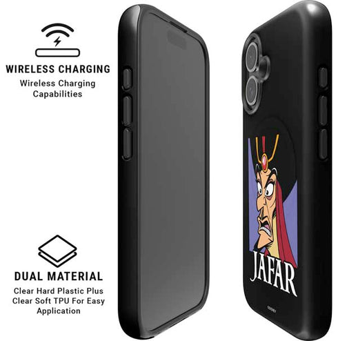 Disney Villains Jafar Portrait iPhone 16 Plus Magsafe Impact Case