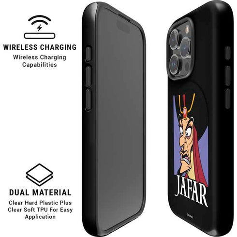 Disney Villains Jafar Portrait iPhone 16 Pro Magsafe Impact Case