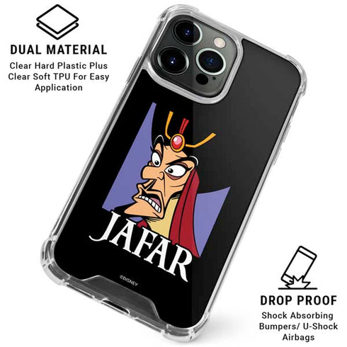 Disney Villains Jafar Portrait iPhone 16 Pro Max Clear Case