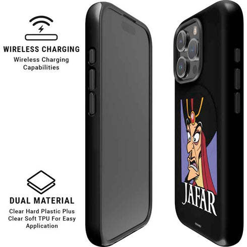 Disney Villains Jafar Portrait iPhone 16 Pro Max Magsafe Impact Case