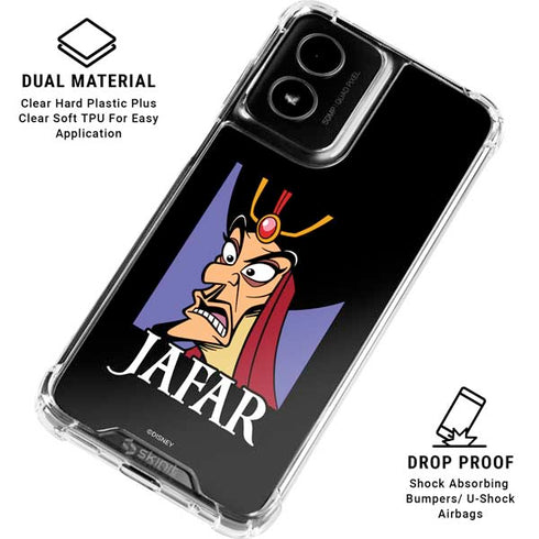 Disney Villains Jafar Portrait Moto G Power 5G (2024) Clear Case