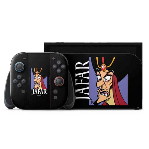 Disney Villains Jafar Portrait Nintendo Skins