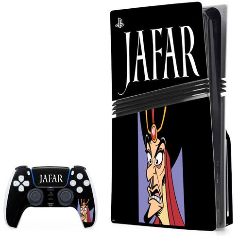 Disney Villains Jafar Portrait PS5 Pro Disk Bundle Skin