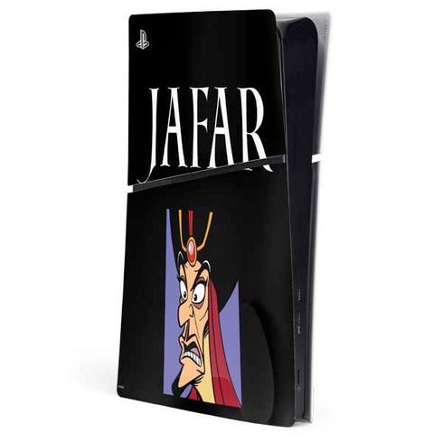 Disney Villains Jafar Portrait PS5 Slim Digital Edition Console Skin