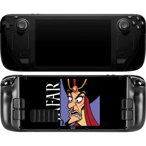 Disney Villains Jafar Portrait Steam Deck Handheld Gaming Computer OLED Skin