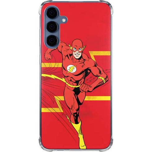 DC Comics Jagged Flash Galaxy A55 5G Clear Case