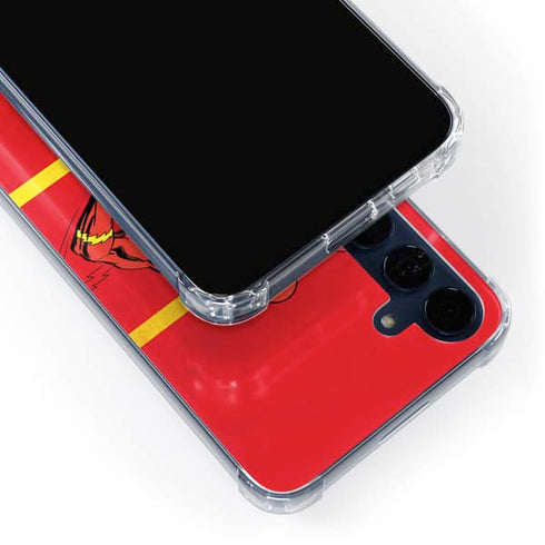 DC Comics Jagged Flash Galaxy A55 5G Clear Case