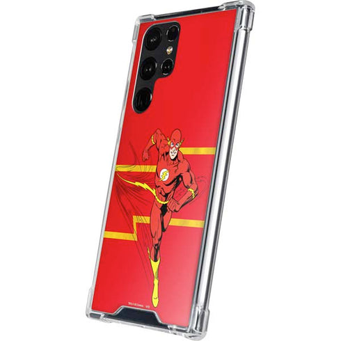 DC Comics Jagged Flash Galaxy S23 Ultra Clear Case