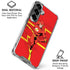 DC Comics Jagged Flash Galaxy S26 Clear Case