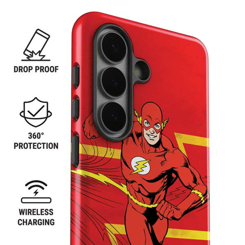 DC Comics Jagged Flash Galaxy S26 Plus Impact Case