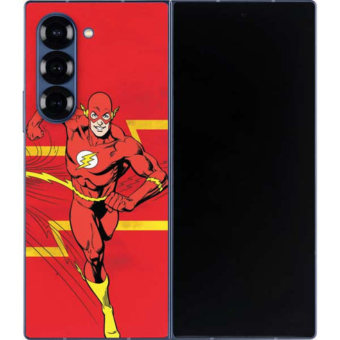 DC Comics Jagged Flash Galaxy Z Fold6 Skin