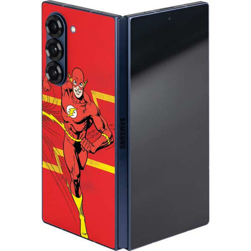 DC Comics Jagged Flash Galaxy Z Fold6 Skin