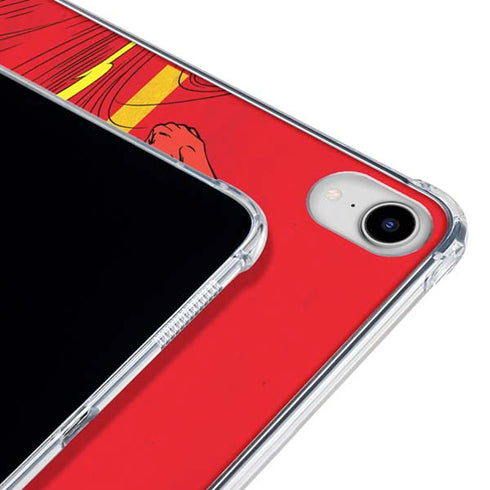 DC Comics Jagged Flash iPad 11th Gen (2025) Clear Case
