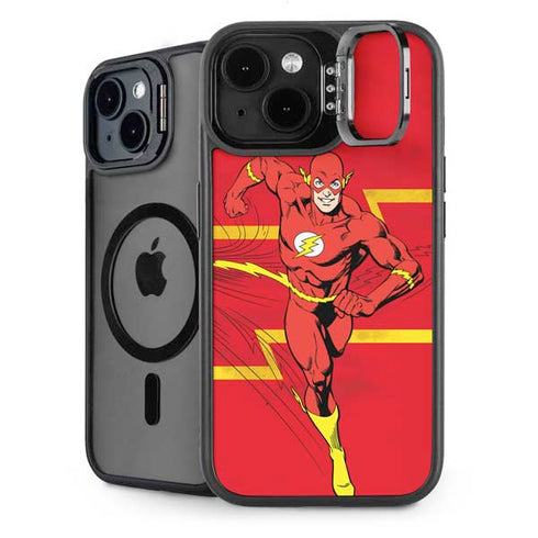 DC Comics Jagged Flash iPhone 14 Plus Kickstand Case