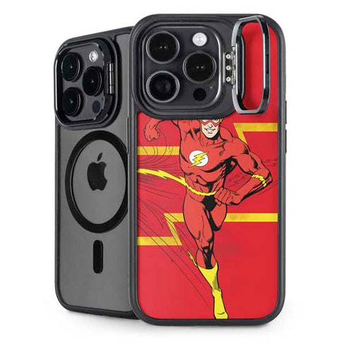DC Comics Jagged Flash iPhone 14 Pro Max Kickstand Case