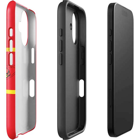 DC Comics Jagged Flash iPhone 16 Impact Case