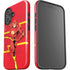DC Comics Jagged Flash iPhone 16 Impact Case